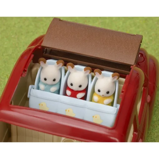 Sylvanian Families Carrito De Trillizos* Munecas Y Peluches