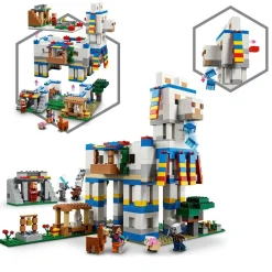 LEGO Casa De Juguete Para Construir El Pueblo-Llama Y Sus Personajes Minecraft* Puzzles Y Construcciones