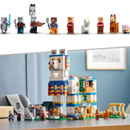LEGO Casa De Juguete Para Construir El Pueblo-Llama Y Sus Personajes Minecraft* Puzzles Y Construcciones
