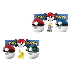 Bizak Cinturon Pokeball Bola De Ataque Pokemon * Muñecos Articulados