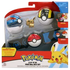Bizak Cinturon Pokeball Bola De Ataque Pokemon * Muñecos Articulados