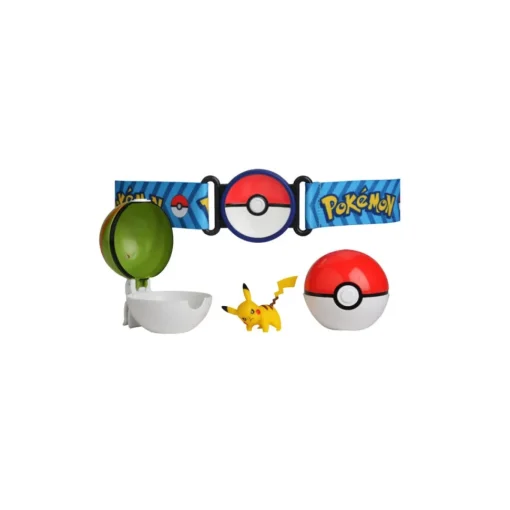 Bizak Cinturon Pokeball Bola De Ataque Pokemon * Muñecos Articulados