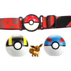 Bizak Cinturon Pokeball Bola De Ataque Pokemon * Muñecos Articulados