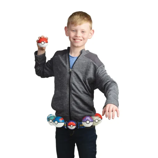 Bizak Cinturon Pokeball Bola De Ataque Pokemon * Muñecos Articulados