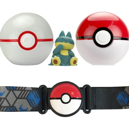 Bizak Cinturon Pokeball Bola De Ataque Pokemon * Muñecos Articulados