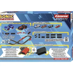 Carrera Circuito Go - Sonic* Coches, Circuitos Y Radiocontrol