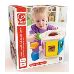 Hape Clasificador De Formas Juguete De Madera * Preescolar