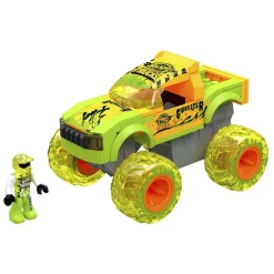 Mega Construx Coche De Bloques De Construccion Coche Monster Trucks Gunkster Hot Wheels * Puzzles Y Construcciones