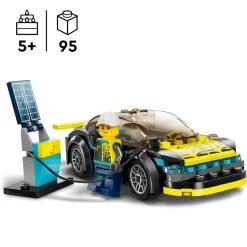 LEGO Coche De Juguete Para Construir Deportivo Electrico Y Mini Figura De Piloto City* Puzzles Y Construcciones