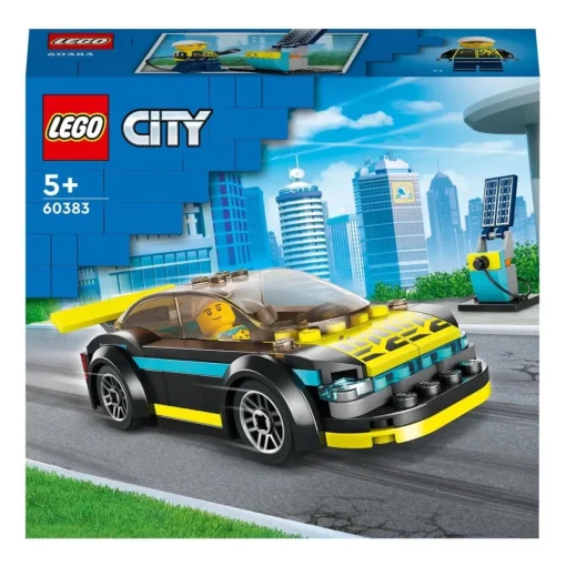 LEGO Coche De Juguete Para Construir Deportivo Electrico Y Mini Figura De Piloto City* Puzzles Y Construcciones