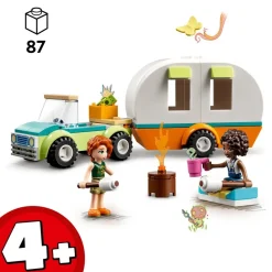 LEGO Coche De Juguete Y Caravana Para Construir Excursion De Vacaciones Friends* Puzzles Y Construcciones