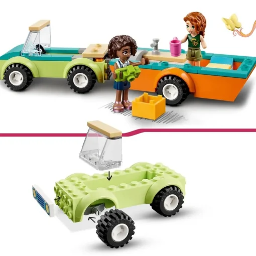 LEGO Coche De Juguete Y Caravana Para Construir Excursion De Vacaciones Friends* Puzzles Y Construcciones