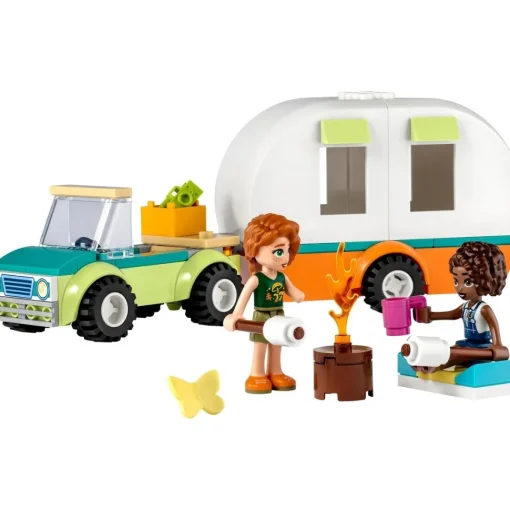 LEGO Coche De Juguete Y Caravana Para Construir Excursion De Vacaciones Friends* Puzzles Y Construcciones