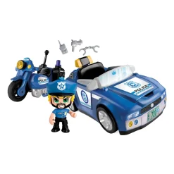 PINYPON ACTION Coche Policia Vehiculos De Accion * Munecas Y Peluches