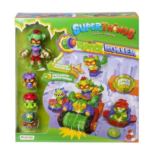 Superthings Coche Spike Roller Cactus Vehiculo Rivals Of Kaboom * Muñecos Articulados