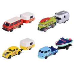 Majorette Coche Volkswagen The Originals Trailer, 4 Surt.* Coches, Circuitos Y Radiocontrol