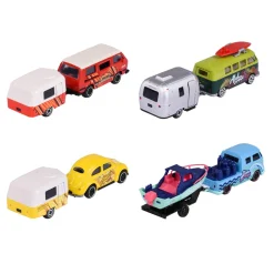 Majorette Coche Volkswagen The Originals Trailer, 4 Surt.* Coches, Circuitos Y Radiocontrol