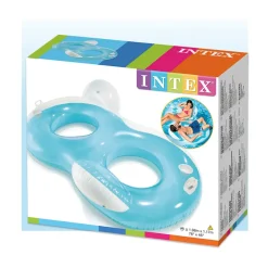 Intex Colchoneta Hinchable Doble * Juguetes Al Aire Libre