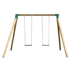 MASGAMES Columpio Karai Deluxe Adultos Cadenas Madera* Casitas Y Parques