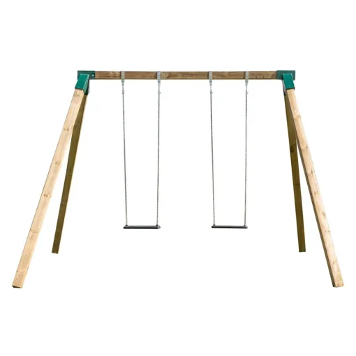 MASGAMES Columpio Karai Deluxe Adultos Cadenas Madera* Casitas Y Parques
