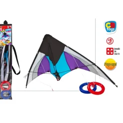 Colorbaby Cometa Stunt Kite Pop-Up Magic* Juguetes Al Aire Libre