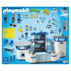 Playmobil Comisaria De Policia Con Prision City Action* Muñecos Articulados