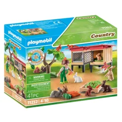 Playmobil Conejera Country* Muñecos Articulados