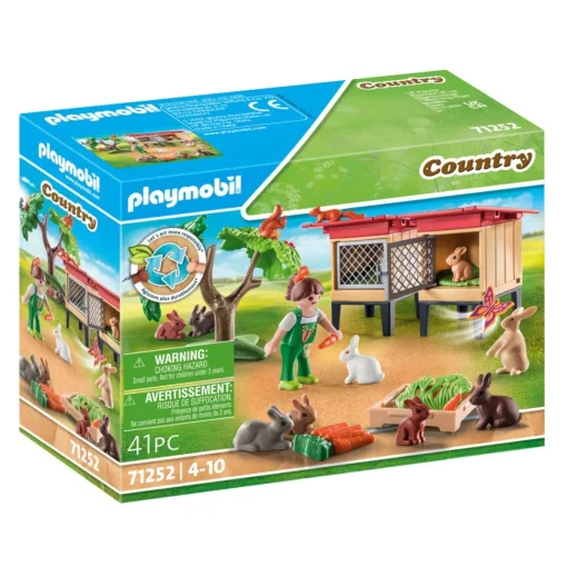 Playmobil Conejera Country* Muñecos Articulados