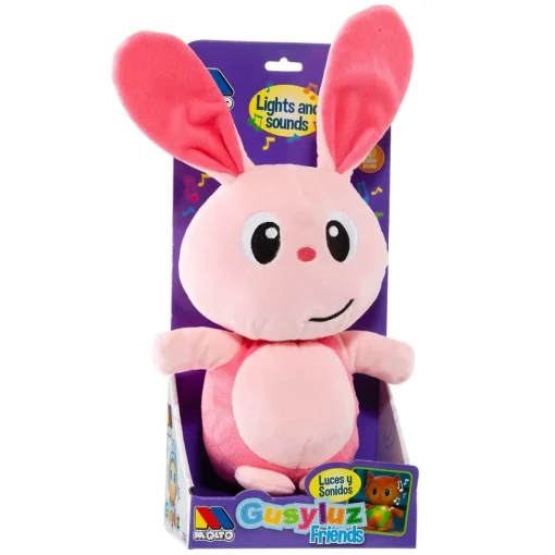 Moltó Conejito Gusy Luz Friends Rosa* Munecas Y Peluches