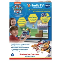 VTech Consola V.Smile Tv New Generation Patrulla Canina Juguete Educativo * Juegos Educativos