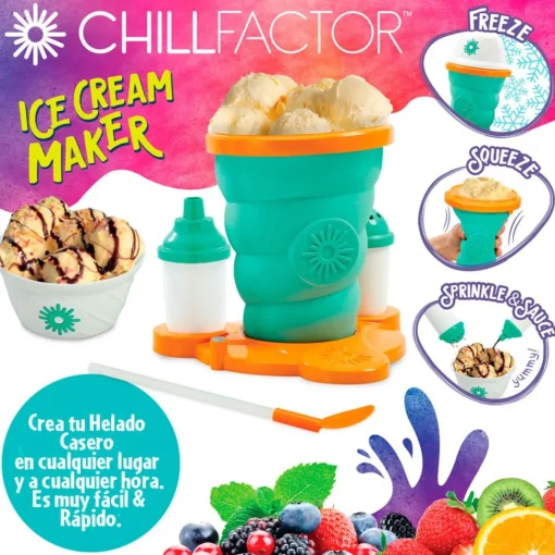 BANDAI Crea Tu Helado Chillfactor * Juegos Educativos