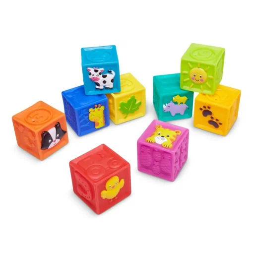El Corte Inglés Cubos Apilables Blanditos Con Animales Y Numeros Alehop El Corte Ingles* Preescolar