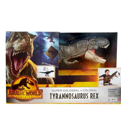 Jurassic World Dinosaurio Articulado T-Rex Super Colosal* Muñecos Articulados