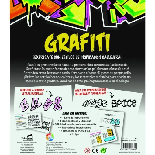Cefa Toys Disenando Grafiti Petit Picasso* Juegos Educativos
