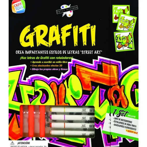 Cefa Toys Disenando Grafiti Petit Picasso* Juegos Educativos