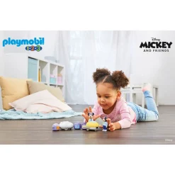 Playmobil Disney: Mickey Y Minnie Tren Nube 1.2.3* Muñecos Articulados