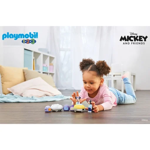 Playmobil Disney: Mickey Y Minnie Tren Nube 1.2.3* Muñecos Articulados