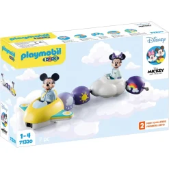 Playmobil Disney: Mickey Y Minnie Tren Nube 1.2.3* Muñecos Articulados