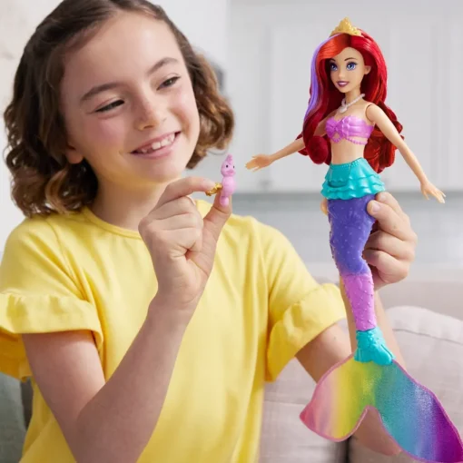 Mattel Disney Princess Ariel Cambia De Color Y Nada * Munecas Y Peluches