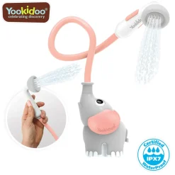 Yookidoo Ducha Banera Elefante Rosa* Preescolar