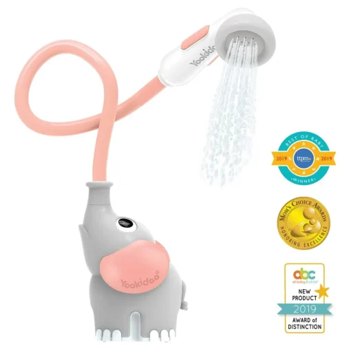 Yookidoo Ducha Banera Elefante Rosa* Preescolar