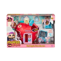 BANDAI El Cole ''Red Apple'' Mouse In The House * Munecas Y Peluches