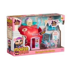 BANDAI El Cole ''Red Apple'' Mouse In The House * Munecas Y Peluches