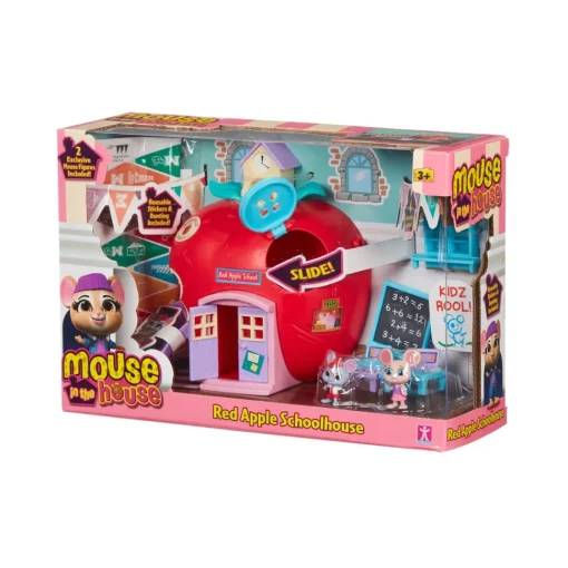 BANDAI El Cole ''Red Apple'' Mouse In The House * Munecas Y Peluches