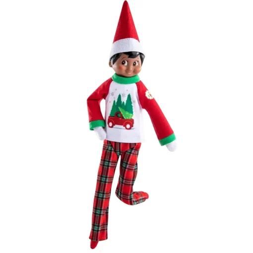 Cefa Toys Elfo Vestuario "Claus Couture" Pijama Arbolitos The Elf On The Self * Munecas Y Peluches