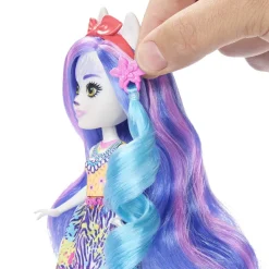 Mattel Enchantimals Muneca Con Accesorios Para Peinar Glam Party Zemirah Zebra * Munecas Y Peluches