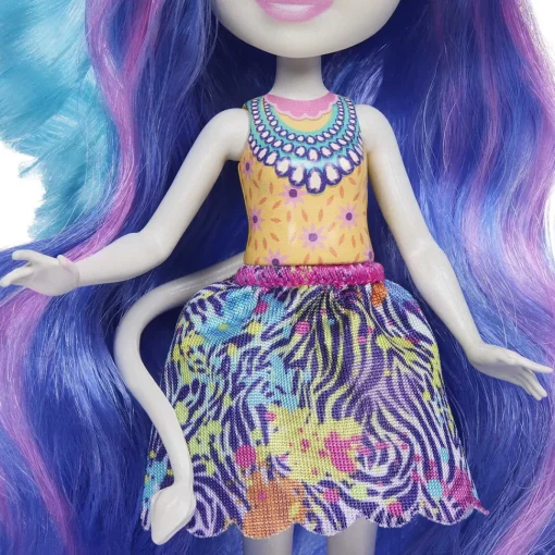 Mattel Enchantimals Muneca Con Accesorios Para Peinar Glam Party Zemirah Zebra * Munecas Y Peluches