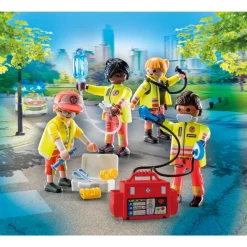 Playmobil Equipo De Rescate City Life* Muñecos Articulados
