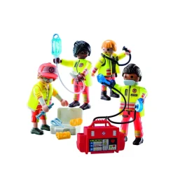 Playmobil Equipo De Rescate City Life* Muñecos Articulados