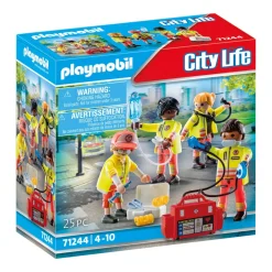 Playmobil Equipo De Rescate City Life* Muñecos Articulados
